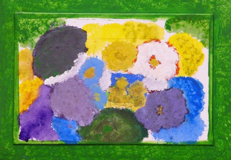 Esplosione di Fiori - a Paintings by alessandra Venier